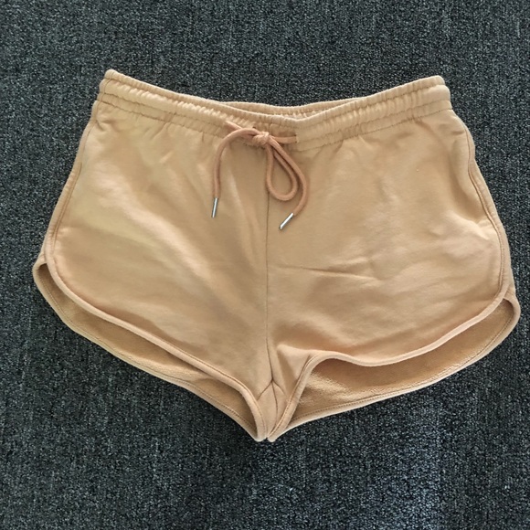 3/$30 ~ tan dolphin shorts - Picture 3 of 4